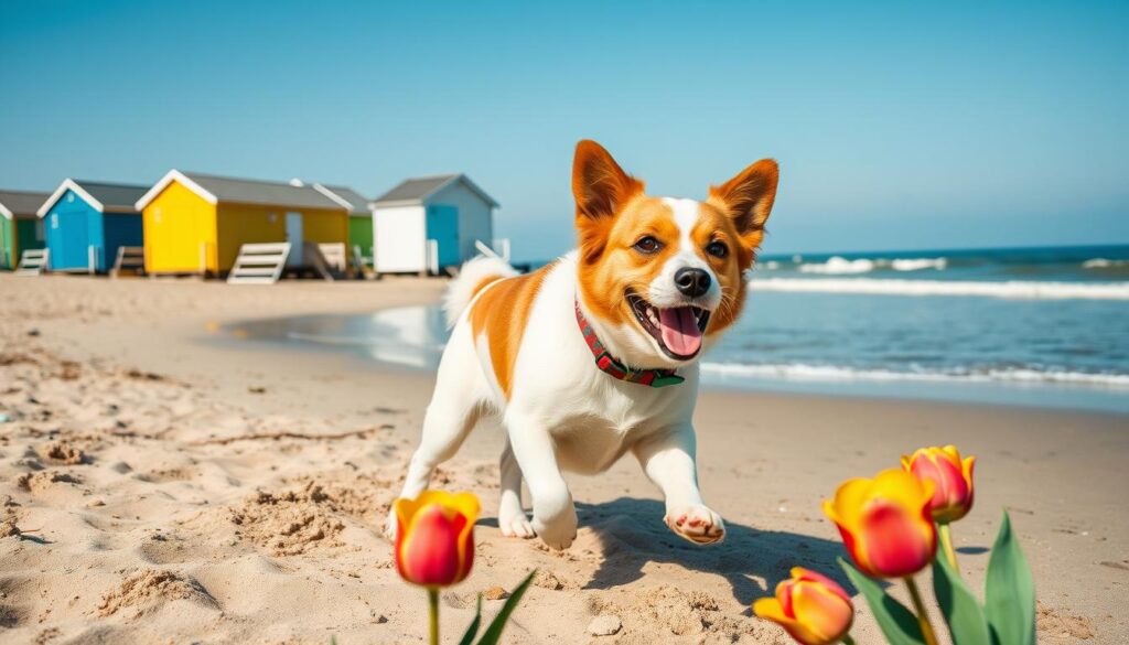 Hund im Urlaub in Holland