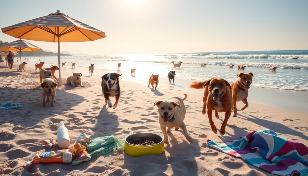 Hunde am Strand Gesundheitstipps