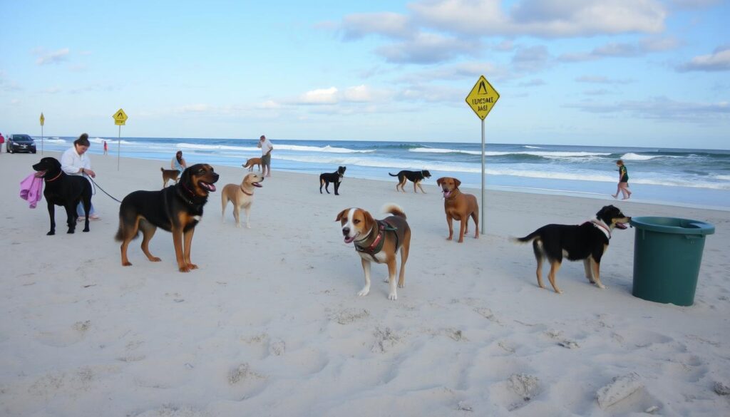 Hunde am Strand Verhaltensregeln
