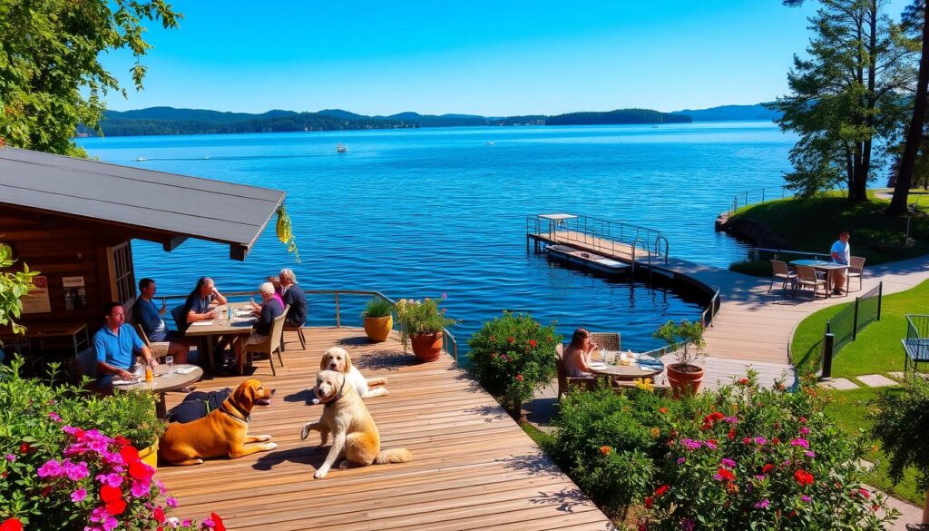 Hundefreundliche Restaurants am See