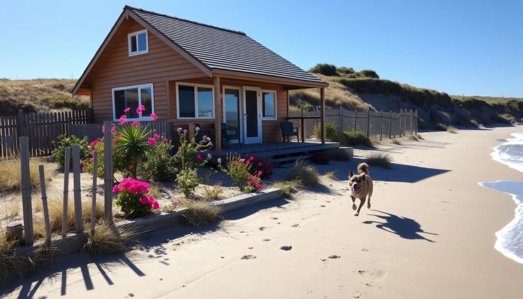 Hundefreundliche Unterkunft am Strand