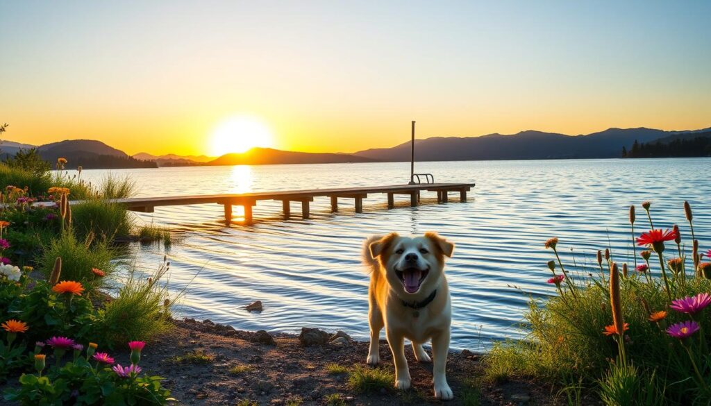 Urlaub mit Hund am See