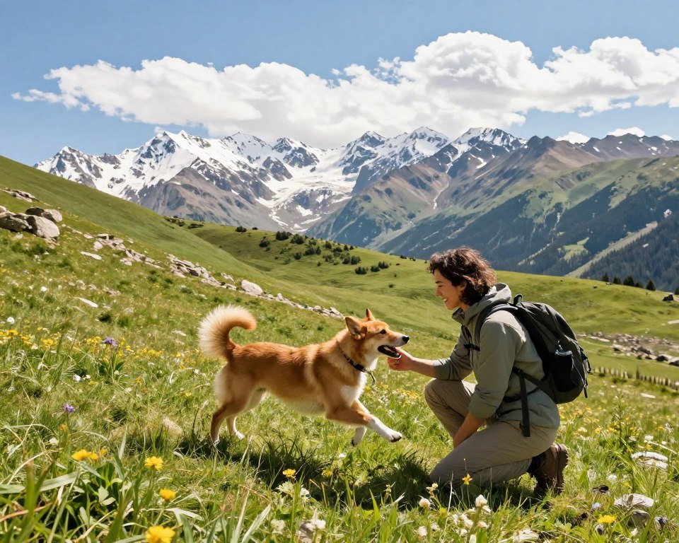 Aktivitäten Hund Berge Urlaub