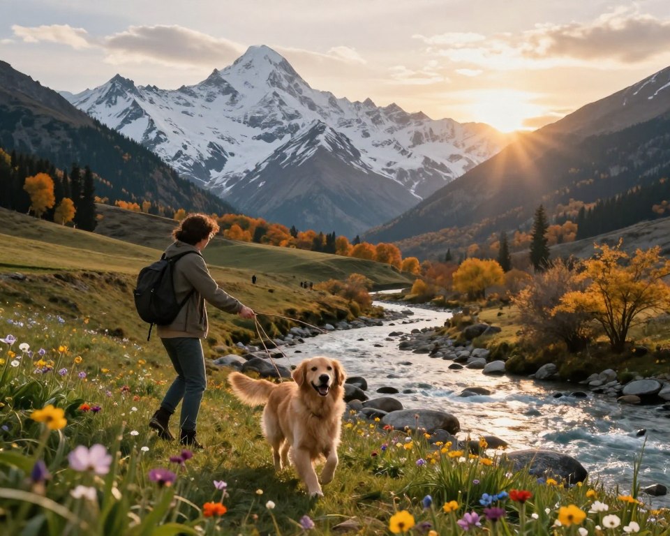 Bergurlaub mit Hund Jahreszeiten