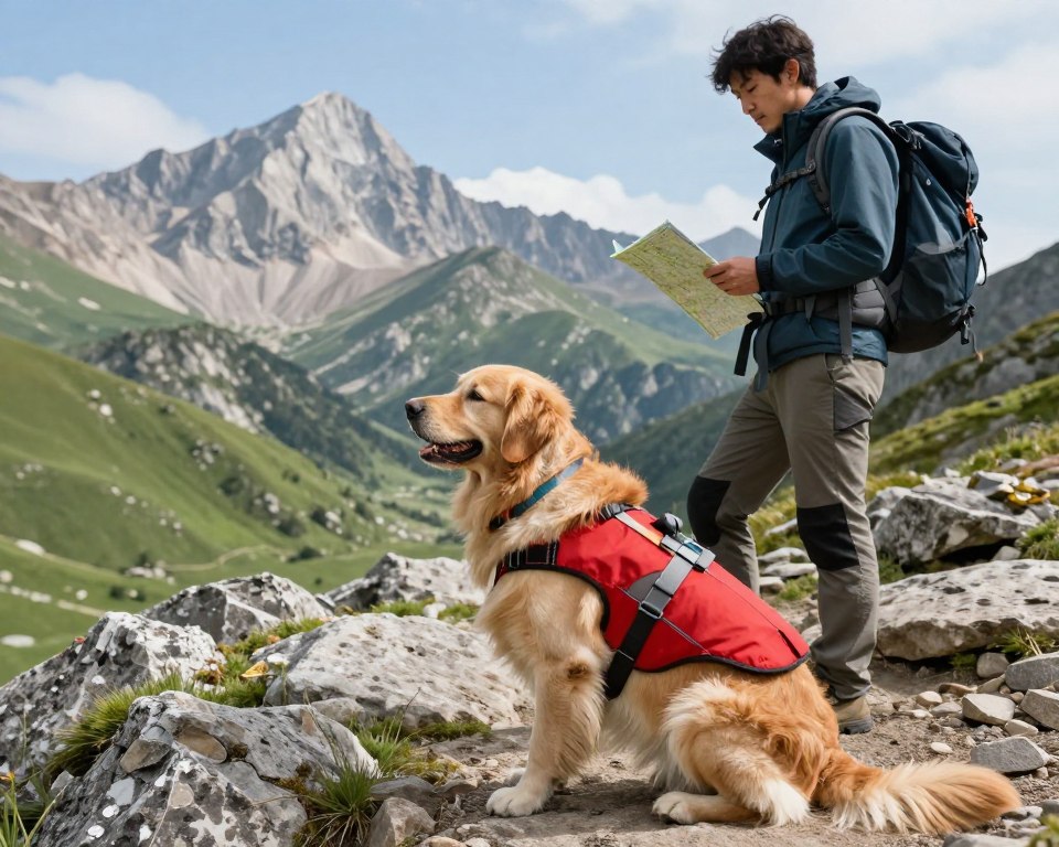 Erste Hilfe Hund Berge Sicherheit