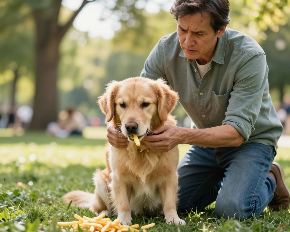 Erste Hilfe für Hunde nach Pommes-Verzehr Erste Hilfe für Hunde nach Pommes-Verzehr
