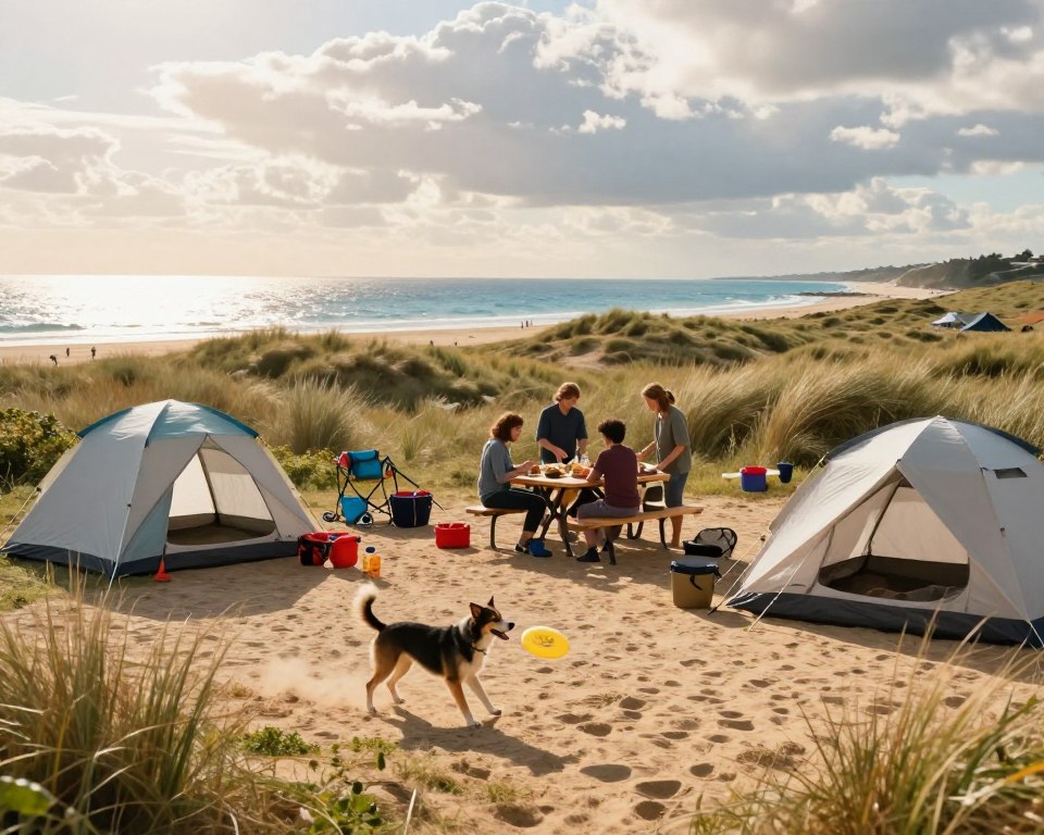 Französische Küstenregionen Camping mit Hund Französische Küstenregionen Camping mit Hund