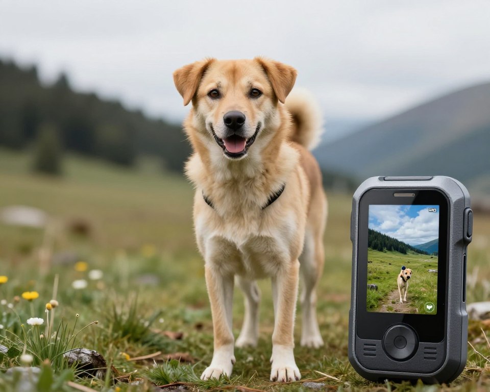 GPS Tracker für Hunde beim Wandern