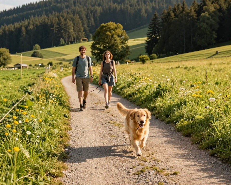 Hundefreundliche Wanderwege in Deutschland