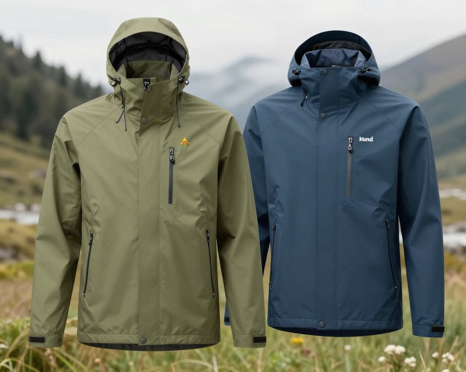 Hundemantel outdoor und Regenjacke für Wandertouren