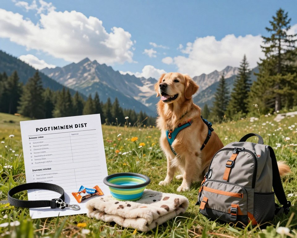 Packliste Hund Wandern Bergurlaub