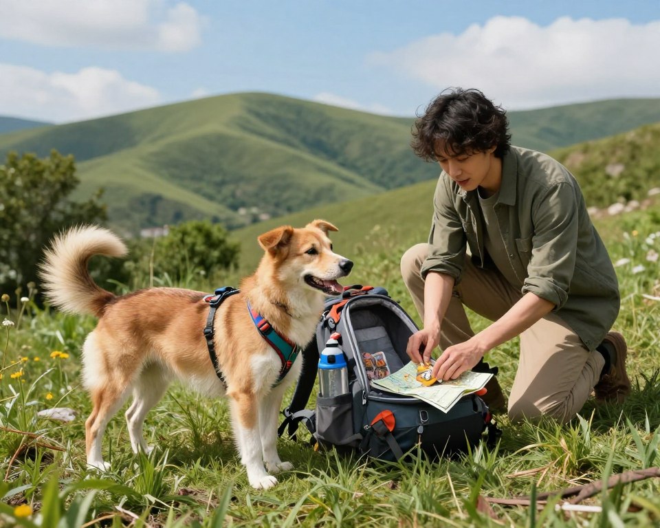 Wanderurlaub Vorbereitung Hund