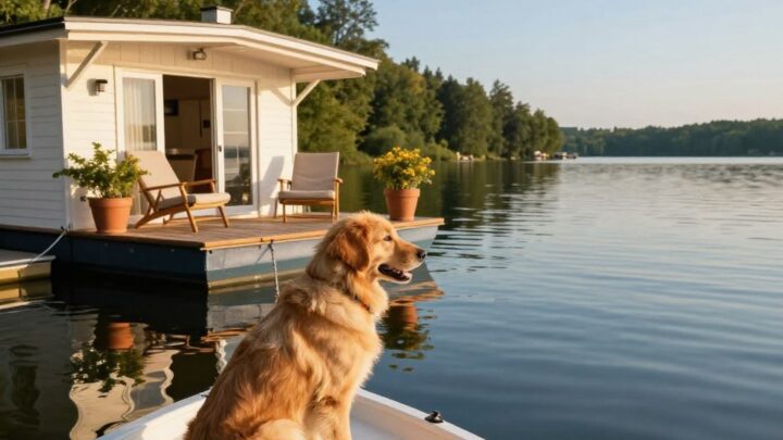 Hausboot mieten mit Hund: Ihr Urlaub auf dem Wasser