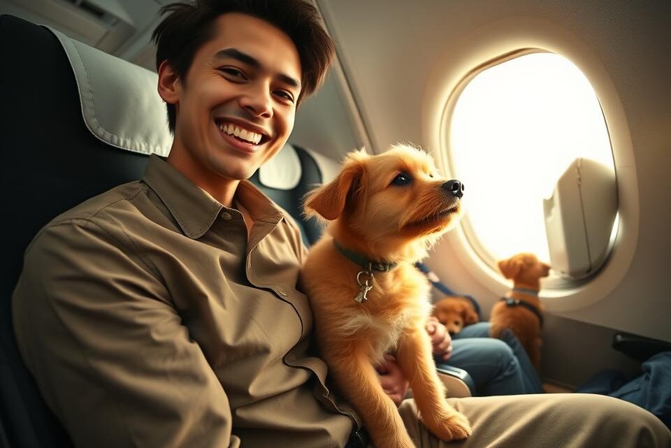 Fliegen mt Hund: So klappt’s mit dem Vierbeiner
