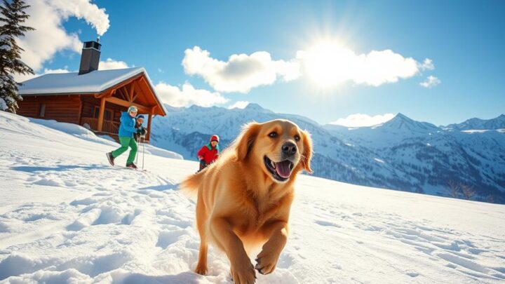 Skiurlaub mit Hund
