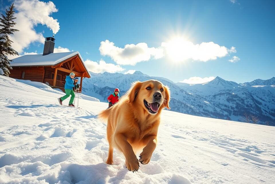 Skiurlaub mit Hund